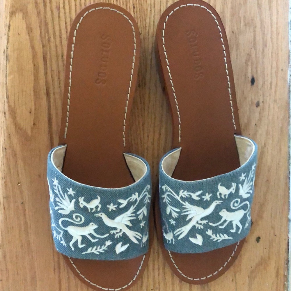 Soludos Otomi City Sandals  US6/EUR36 NWOT